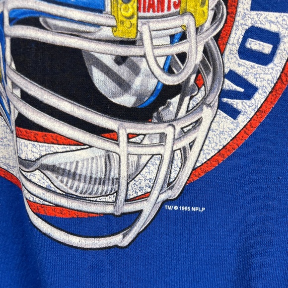 Vintage 1995 New York Giants NFL Crewneck Sweatshirt | Made in USA | M - Picture 4 of 5